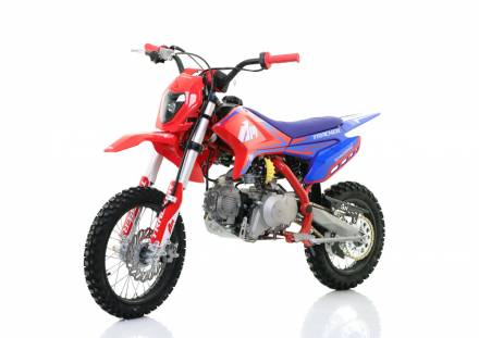 Мотоцикл Кроссовый Apollo Tracker 110E auto, 14/12 (Красный/Cиний) MSD