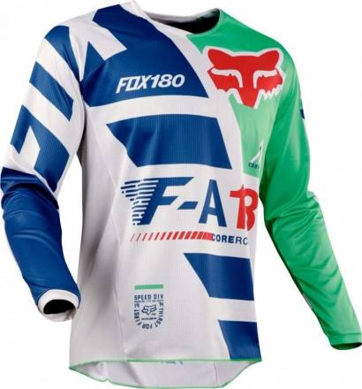Мотоджерси Fox 180 Sayak Jersey Green S (19428-004-S)