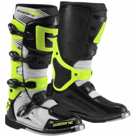 Мотоботы GAERNE SG-J черные/HI-Vis желтые 36