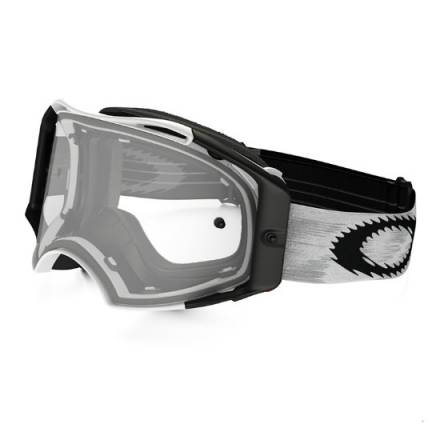 Очки для мотокросса OAKLEY Airbrake Solid белые матовые / прозрачная  (57-980)