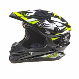 Шлем AiM JK803S Yellow/Black, XXL