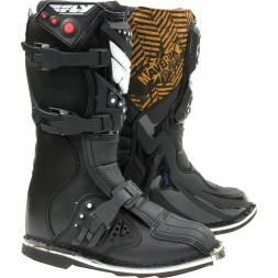 Мотоботы FLY RACING MAVERIK MX черные  6&quot; (39,5 EU) (2018)