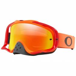 Очки для мотокросса OAKLEY Crowbar Solid красные-оранжевые / оранжевая Iridium  (OO7025-68)