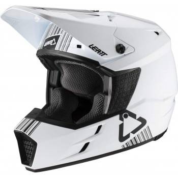 Мотошлем Leatt GPX 3.5 Helmet White M 57-58cm (1020001212)