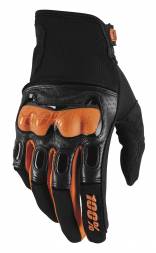 Мотоперчатки 100% Derestricted Glove Black/Orange M (10007-054-11)