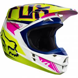 Мотошлем Fox V1 Falcon Helmet Navy/White XXL (17352-045-2X)