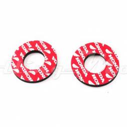 Ограничители (донаты) ручек руля SM-PARTS Honda красные