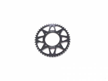 Звезда ведомая аллюминиевая питбайк 428-45T черная  SM-PARTS