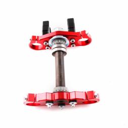 Траверса в сборе CNC (красные кронштейны) YCF 50