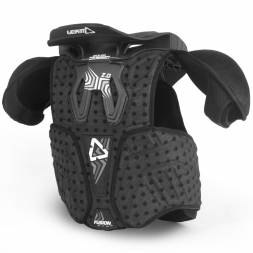Защита панцирь+ шея подрост. Leatt Fusion Vest Junior 2.0 Black/Black S/M (105-125) (1014010018)