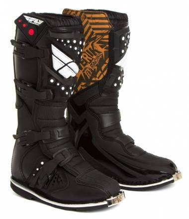 Мотоботы FLY RACING MAVERIK MX черные  4&quot; (37 EU) (2016)