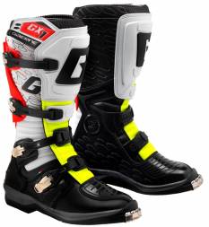 Мотоботы GAERNE GX-1 EVO черные/желтые/белые 45