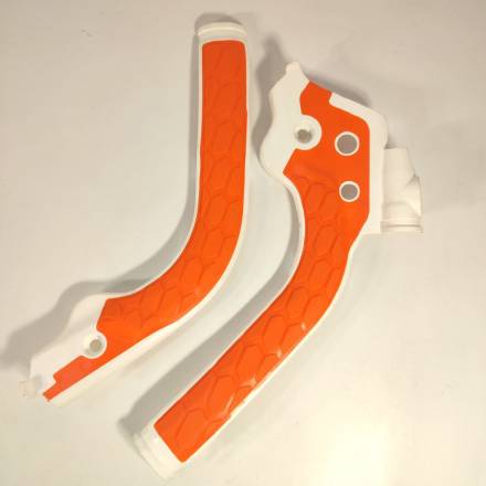 Накладки на раму пластиковые оранжевые