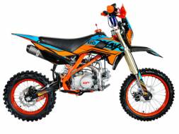 Питбайк KAYO EVOLUTION YX140EM 17/14 KRZ (механ. сцепл., эл. стартер 2022 г.) (, заводская упаковка, 1560012-789-1740) MSD