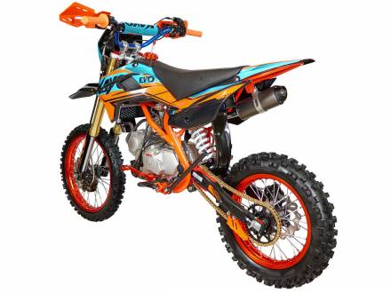 Питбайк KAYO EVOLUTION YX140EM 17/14 KRZ (механ. сцепл., эл. стартер 2022 г.) (, заводская упаковка, 1560012-789-1740) MSD