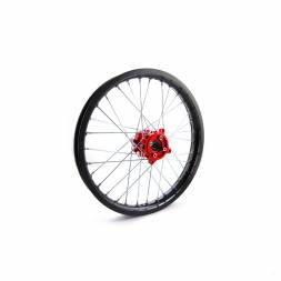 Диск 17&quot;х1,6 в сборе, аллюминевый, ступица CNC красная KAYO