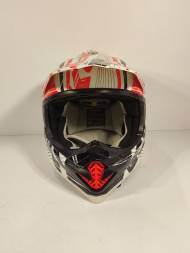 Шлем кроссовый Kenny Track Black/Red (черно-красный) XL
