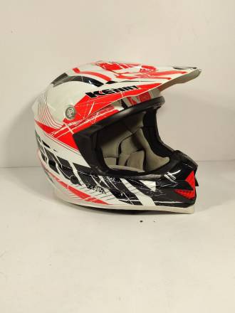 Шлем кроссовый Kenny Track Black/Red (черно-красный) XL