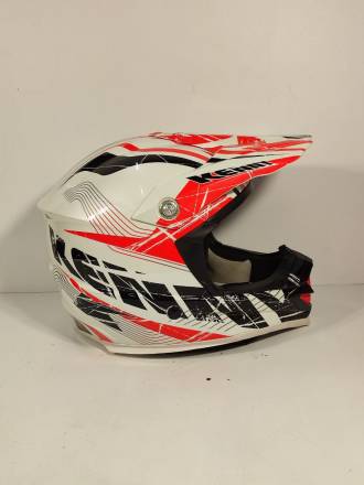 Шлем кроссовый Kenny Track Black/Red (черно-красный) XL
