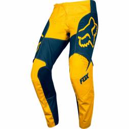 Мотоштаны Fox 180 Przm Pant Navy/Yellow W30 (21729-046-30)
