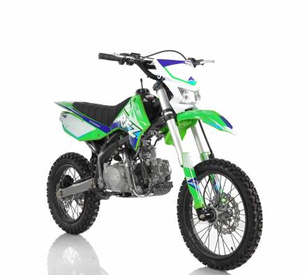 Мотоцикл Кроссовый Apollo RFZ START 125X-LE, 17/14 (Зеленый) MSD