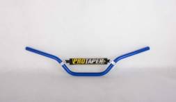 Руль PRO-TAPER алюминевый с перемычкой высокий синий
