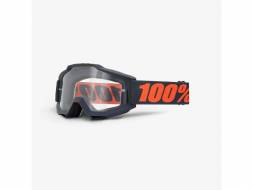 Очки 100% Accuri OTG Gunmetal / Clear Lens (50204-025-02)