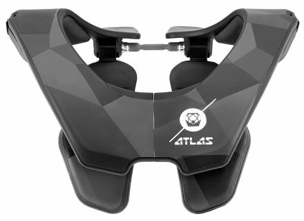 Защита шеи ATLAS AIR Trooper белая/черная (2017)   MD
