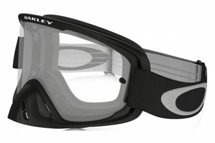 Очки для мотокросса OAKLEY L-Frame Solid черные матовые / серая (01-631)