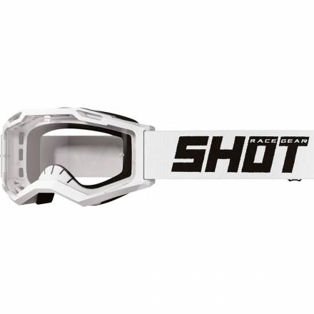 Очки для мотокросса SHOT ASSAULT 2.0 SOLID (белый глянцевый, , A09-29B1-C10)