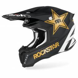 Мотошлем AIROH TWIST 2.0 ROCKSTAR 22 MATT (Кросс-Эндуро термопластик S)
