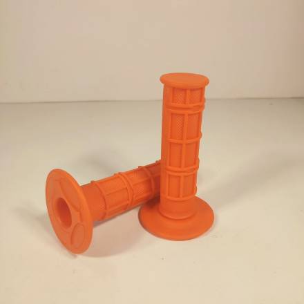 Грипсы SM-PARTS MX 1/2 Waffle оранжевые