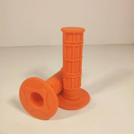 Грипсы SM-PARTS MX 1/2 Waffle оранжевые