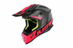 Шлем (кроссовый) JUST1 J38 BLADE розовый/чёрный матовый    XS