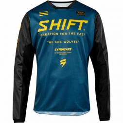Мотоджерси Shift White Muse Jersey Navy S (21723-007-S)