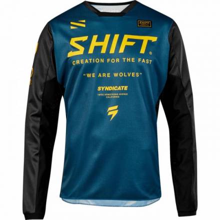 Мотоджерси Shift White Muse Jersey Navy S (21723-007-S)