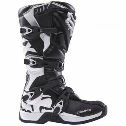 Мотоботы женские Fox Comp 5 Womens Boot Black/White 5 (16450-018-5)