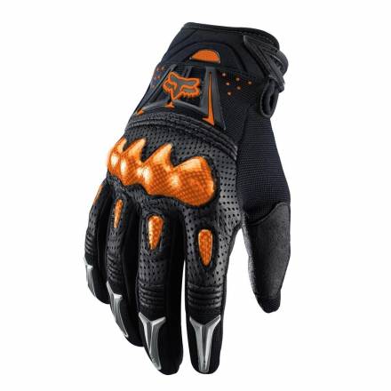 Мотоперчатки Fox Bomber Glove Black/Orange L (03009-016-L)