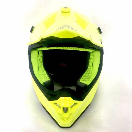 Мотошлем FS - 607 SOLID (Fluo Yellow, S)