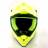 Мотошлем FS - 607 SOLID (Fluo Yellow, S)