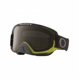 Очки для мотокросса OAKLEY O-Frame 2.0 Frequency зеленые-черные / темно-серая (OO7068-39)