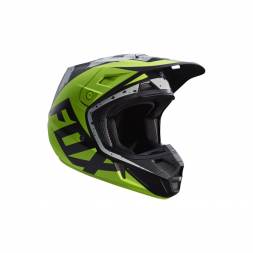 Мотошлем Fox V2 Nirv Helmet Grey/Yellow S 55-56cm (17372-086-S)
