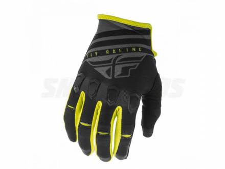 Перчатки FLY RACING KINETIC K220 чёрные/серые/Hi-Vis жёлтые (2020)  9