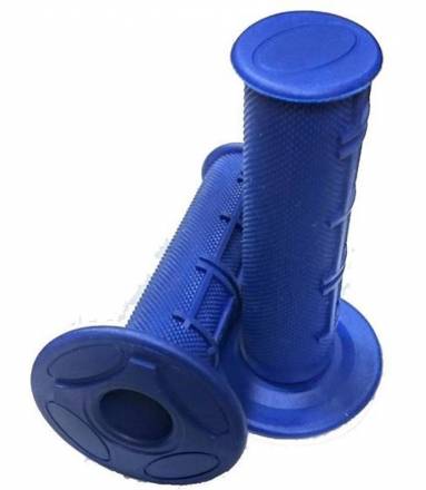Грипсы SM-PARTS MX 1/2 Waffle синие