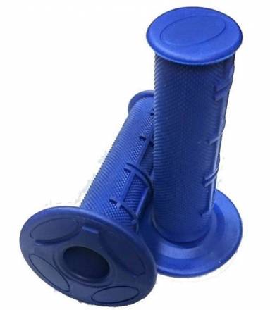 Грипсы SM-PARTS MX 1/2 Waffle синие