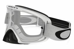 Очки для мотокросса OAKLEY O-Frame 2.0 Solid белые матовые / темно-серая (OO7068-45)