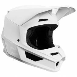 Мотошлем Fox V1 Matte Helmet White M 57-58cm (25475-008-M)