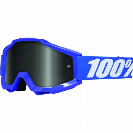 Очки 100% Accuri Sand Reflex Blue / Grey Smoke Lens (50201-002-02)