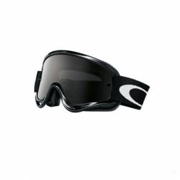 Очки для мотокросса OAKLEY O-Frame Solid черные глянцевые / светло-серая  (01-628)