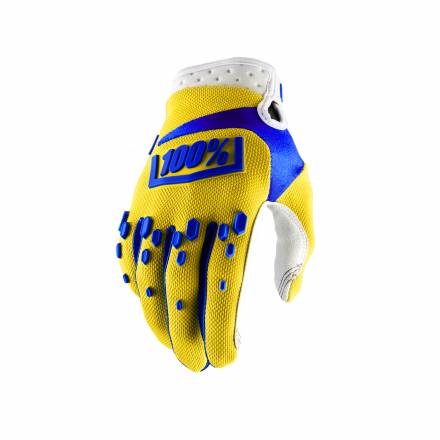Мотоперчатки 100% Airmatic Glove Yellow L (10004-004-12)